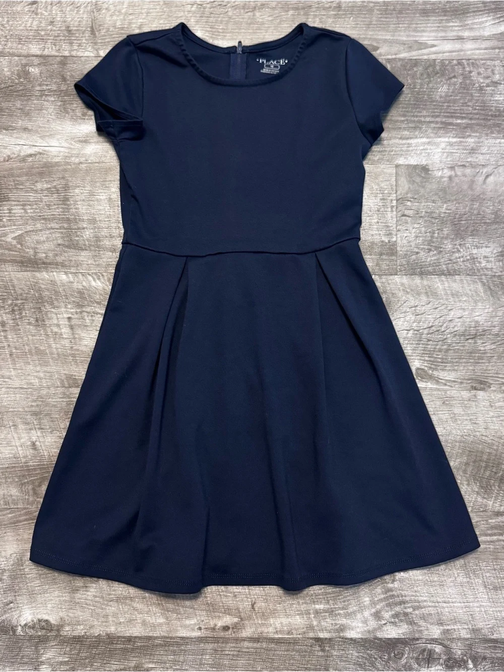 Children's Place Lot of 5 Navy Blue Ponte Dress School Uniform Girls Sz. 10 - Picture 2 of 9